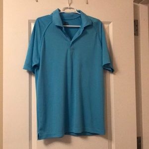 Slazenger Golf Polo - aqua - Large